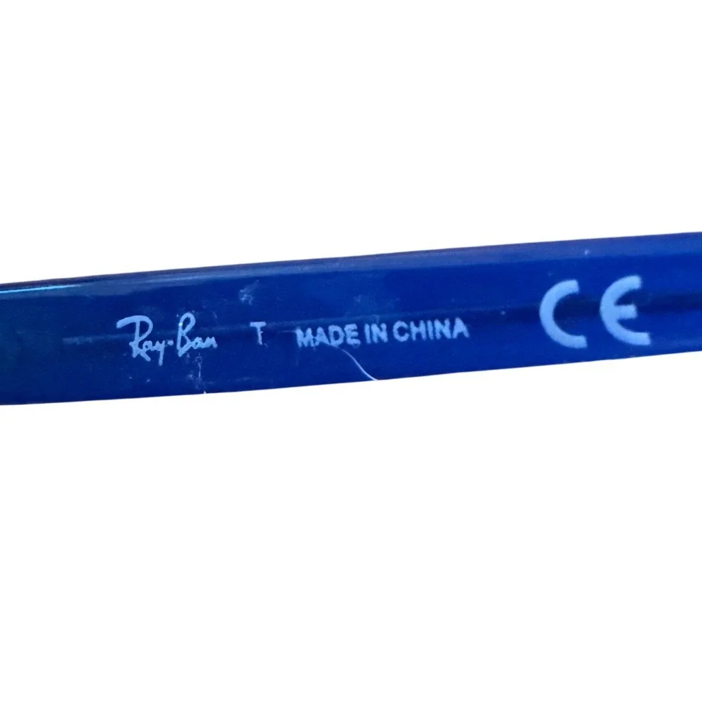 Ray-Ban Junior Kids Blue Translucent Eyeglass FRAMES ONLY RB 1536 3731 48-16 130